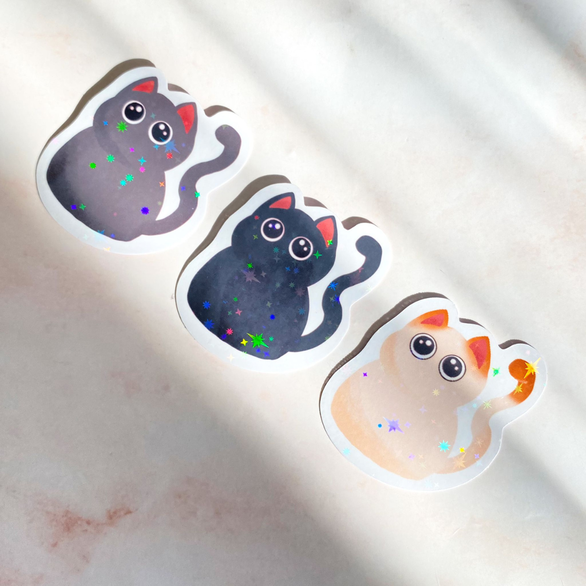 Purfect Black Cat Sticker