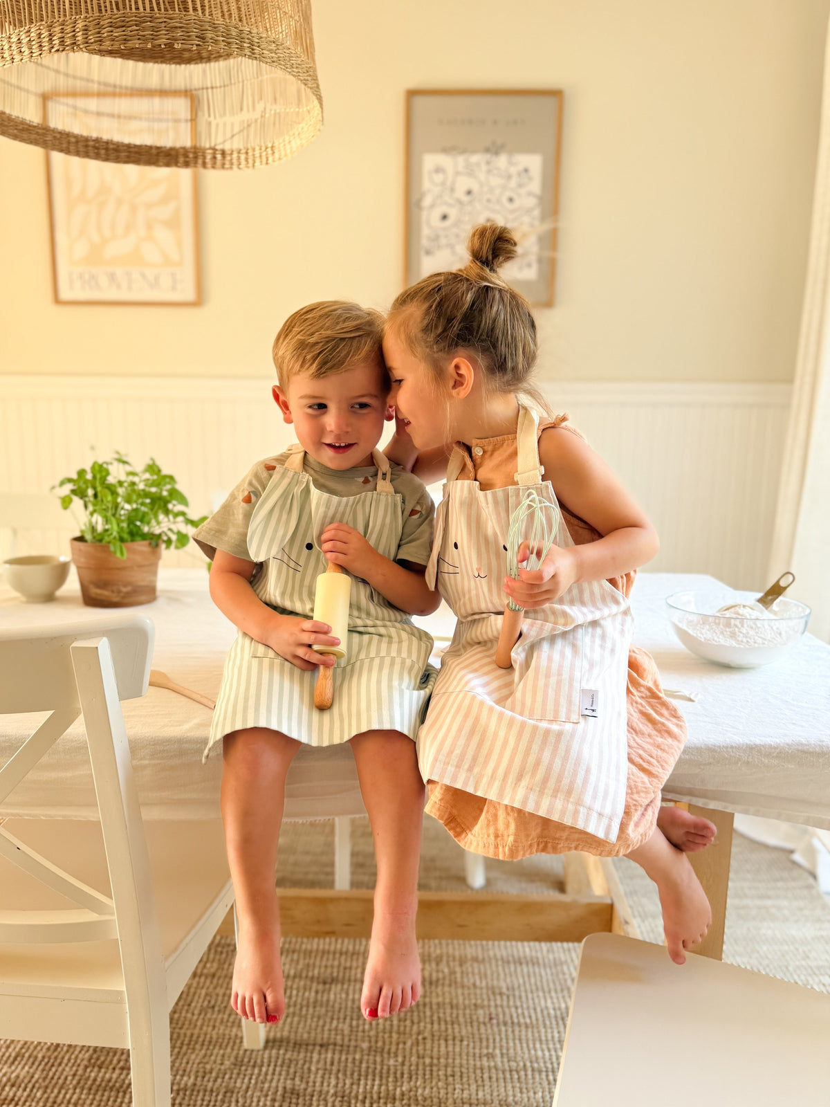 Tablier Mini-Chef pour enfant ajustable | 2 à 8 ans