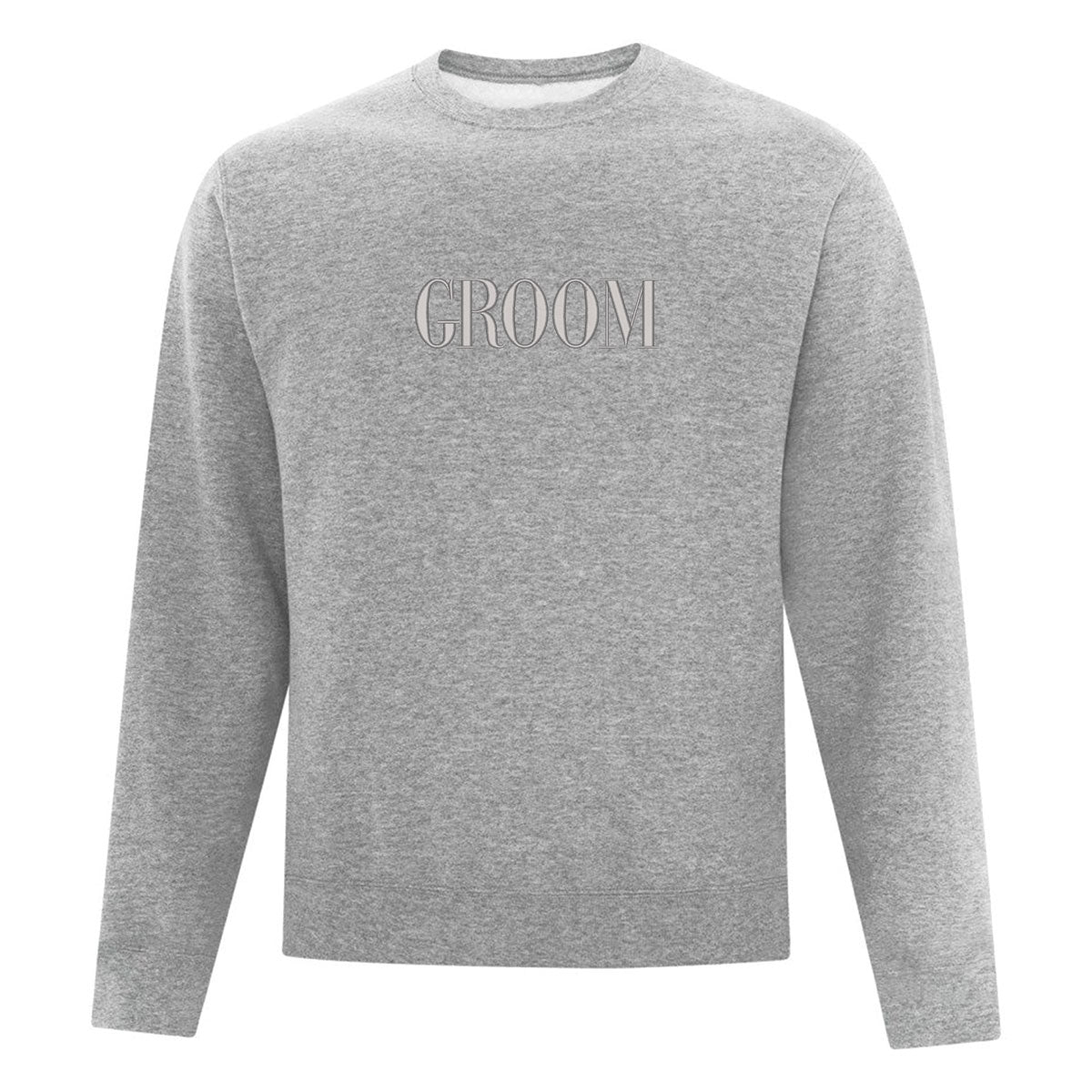 Crewneck "Groom" brodé